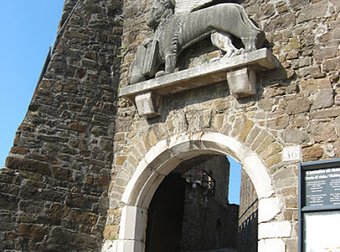 Ingresso del Castello - Leone di San Marco