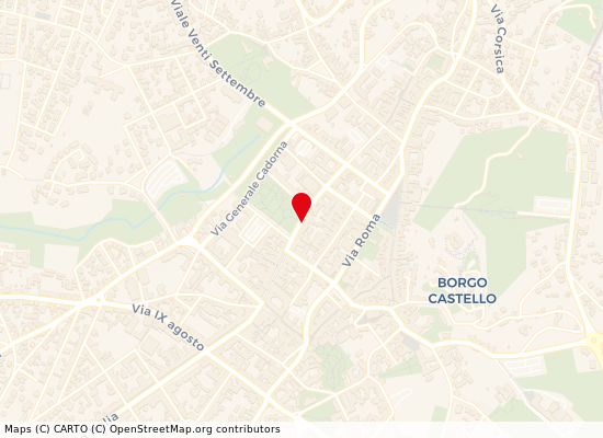 Map of Palazzo dell’Associazione cooperativa di credito